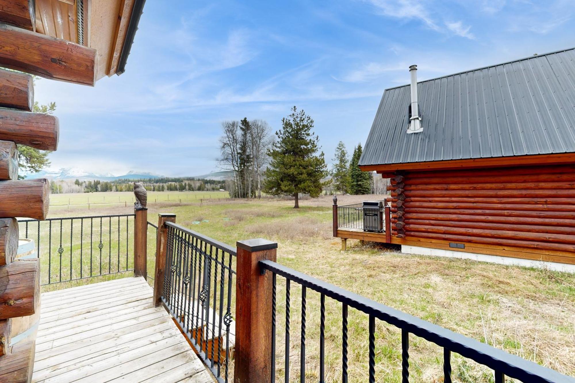 Cabin 2 - Pronghorn Villa Polebridge ภายนอก รูปภาพ