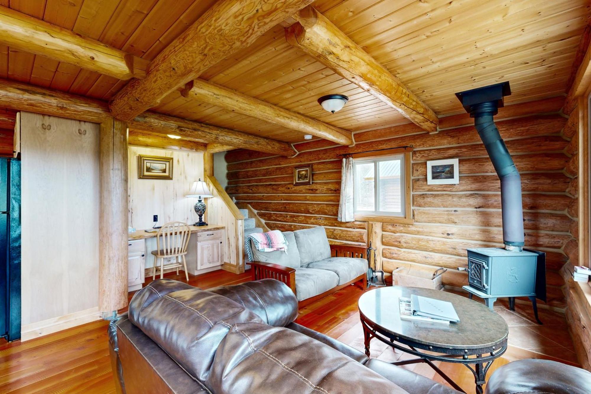 Cabin 2 - Pronghorn Villa Polebridge ภายนอก รูปภาพ